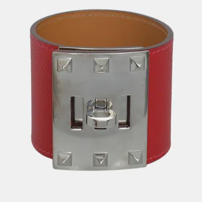 Pre-owned Hermes Kelly Dog Leather Bracelet