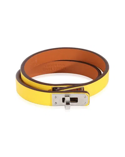 Pre-owned Hermes Hermès Kelly Double Tour Bracelet (authentic Pre-loved)