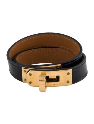 Pre-owned Hermes Kelly Double Tour Bracelet In Multi