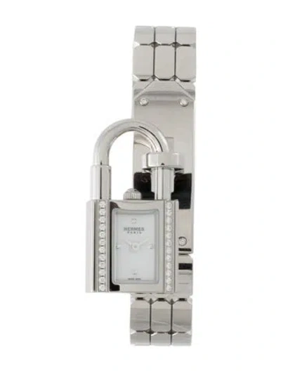 Pre-owned Hermes Kelly Mini Watch, 16mm In Multi