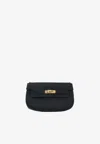Hermes Kelly Moove In Black Swift Leather With Gold Hardware In Black