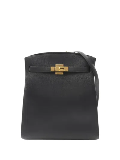 Pre-owned Hermes Kelly Sport Gm Shoulder Bag In Black