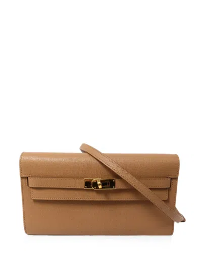 Hermes Kelly To Go Shoulder Bag In Neutral