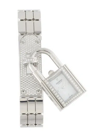Pre-owned Hermes Kelly Watch, 16mm In Multi