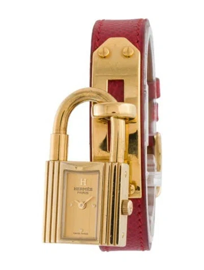 Pre-owned Hermes Kelly Watch In Multi