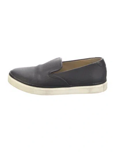 Pre-owned Hermes Kick Sneakers In Black
