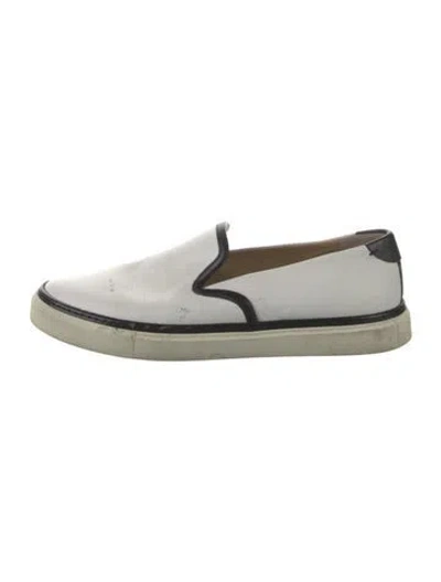 Pre-owned Hermes Kick Sneakers In White