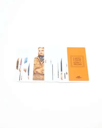 Pre-owned Hermes Hermès Knotting Cards In Multi