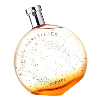 Hermes Ladies Eau Des Merveilles Edt Spray 3.3 oz (tester) Fragrances 3346130010272 In Pink