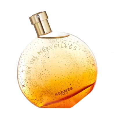 Hermes Ladies Eau Des Merveilles Elixir Edp 3.4 oz Fragrances 3346130010173 In Gray / Pink