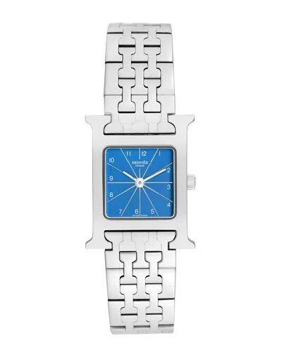 Pre-owned Hermes Ladies H-watch Watch, Circa 2000's (authentic Pre-loved)