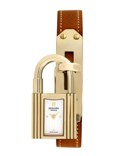 Pre-owned Hermes Ladies Kelly Lock Watch, Circa 2000's (authentic Pre-loved)