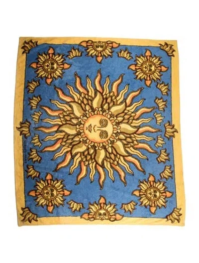 Pre-owned Hermes Large Gloria Soli Beach Towel In Multi