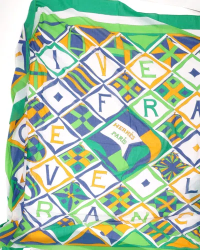 Hermes Hermès Large Sarong Scarf In Multi