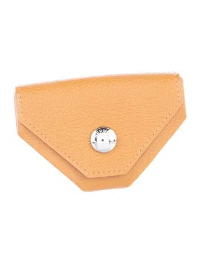 Pre-owned Hermes Le 24 Coin Case In Brown