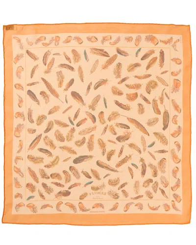 Pre-owned Hermes Hermès Le Carre Silk Scarf (authentic Pre-loved)