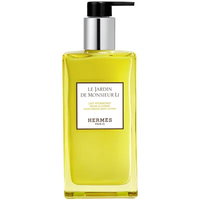 Hermes Le Jardin De Monsieur Li Moisturizing Body Lotion Bott 200ml In White