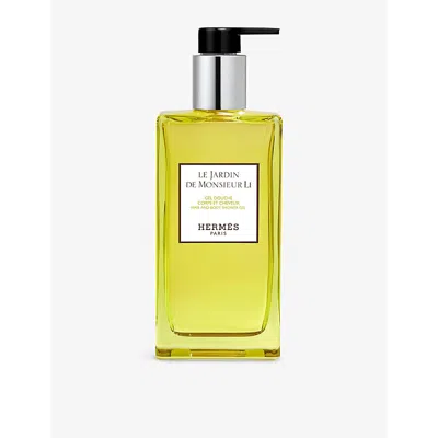 Hermes Le Jardin Monsieur Shower Gel In White