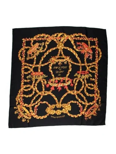Pre-owned Hermes Le Sacre Du Printemps Silk Scarf In Multi