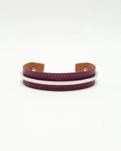 Pre-owned Hermes Hermès Leather Bracelet