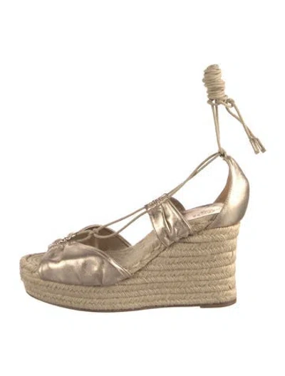 Pre-owned Hermes Leather Gladiator Sandals