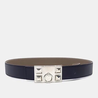 Pre-owned Hermes Hermès Leather Medor Belt (x) In Multi