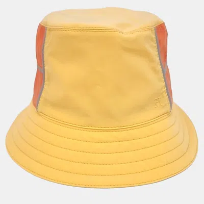 Pre-owned Hermes Hermès Leather Multicolor Bucket Hat