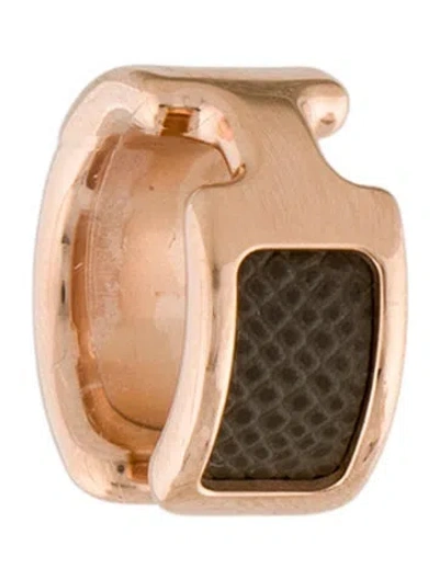 Pre-owned Hermes Leather Olympe Ear Cuff In Multi