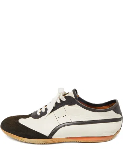 Pre-owned Hermes Leather Sneakers