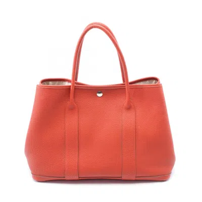 Pre-owned Hermes Leather Tote Bag () In Multi