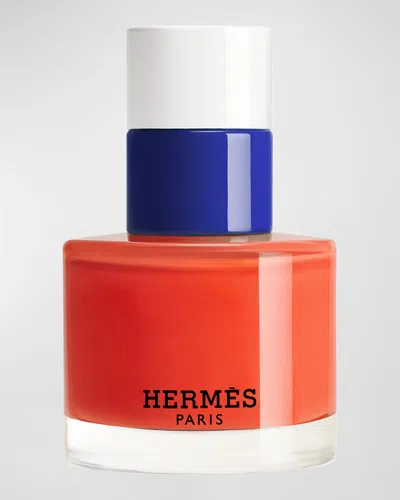 Hermes Les Mains  Nail Enamel, 36 Orange Tonique In White