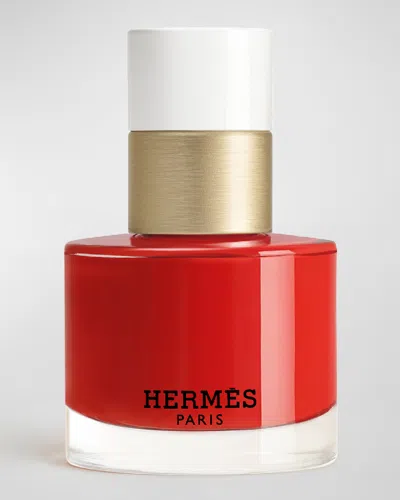 Hermes Les Mains  Nail Enamel In 75 Rouge Amazone