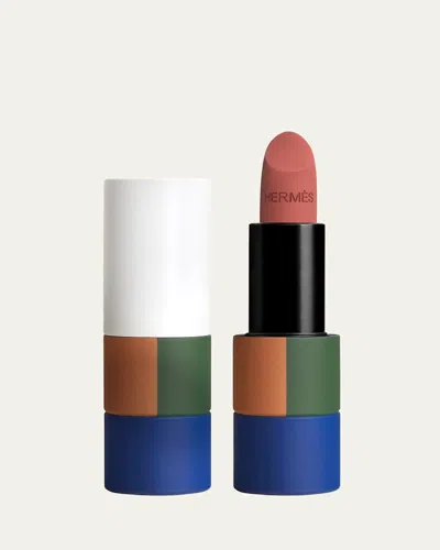 Hermes Limited Edition Rouge Light Matte Lipstick In 23 Beige Doblis