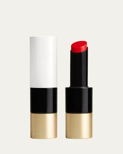 Hermes Limited Edition Silky Lipstick Shine In 64 Rouge Casaque