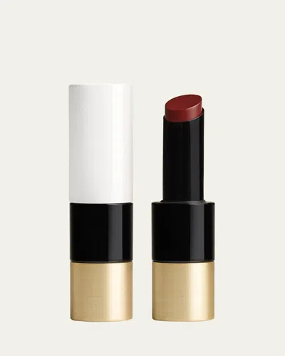 Hermes Limited Edition Silky Lipstick Shine In 87 Brun Sellier