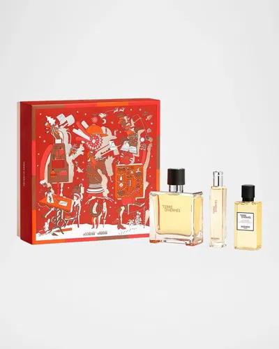 Hermes Limited Edition Terre D & Apos; 3-piece Gift Set