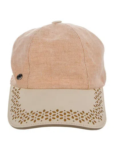 Pre-owned Hermes Linen Cap In Neutrals