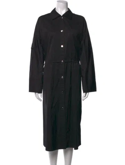 Pre-owned Hermes Long Dress In Black