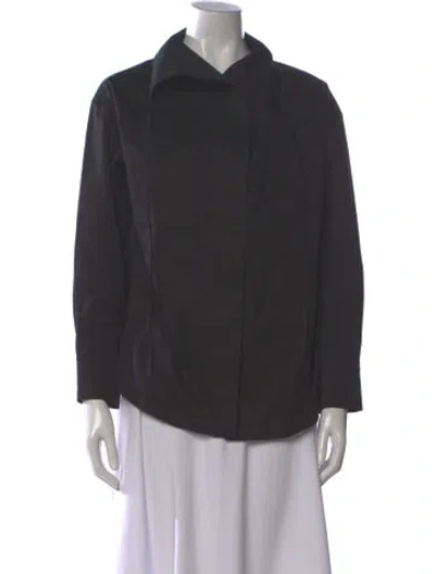 Pre-owned Hermes Long Sleeve Top In Black