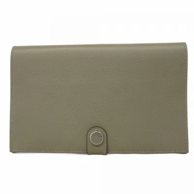 Pre-owned Hermes Long Wallet (bi-fold) () In Multi