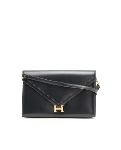 Hermes Hermès Lydie Box Shoulder Bag In Blue
