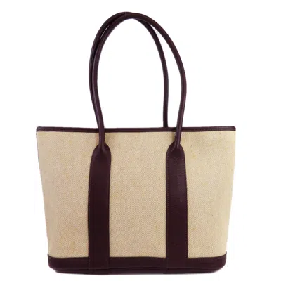 Pre-owned Hermes Marron Toile H Tote Bag ()