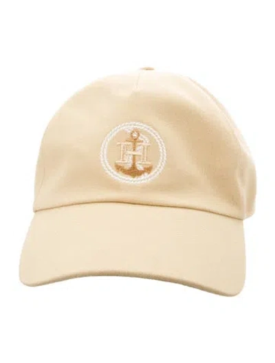 Pre-owned Hermes Max H Ancre Cap In Neutrals