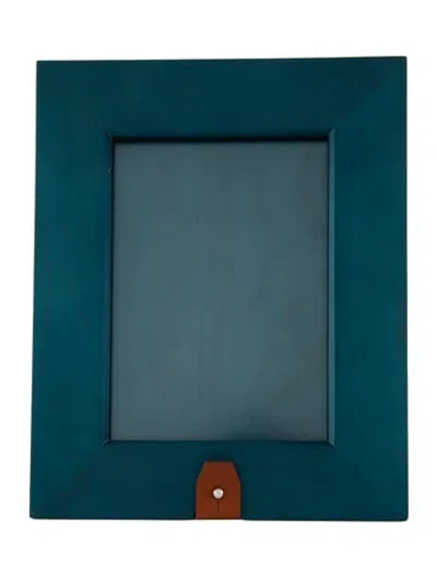 Pre-owned Hermes Medium Tibi Picture Frame In Blue