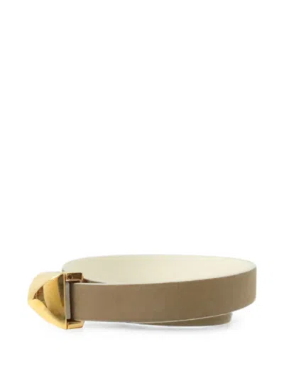 Pre-owned Hermes Medor Infini Double Bracelet In Neutrals