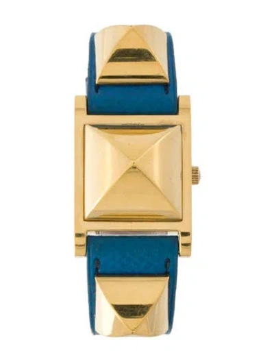 Pre-owned Hermes Médor Watch In Multi