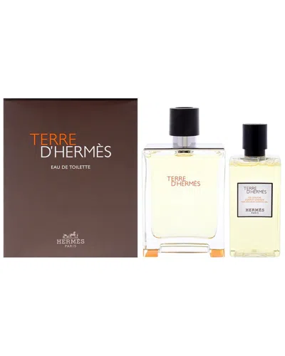 Hermes Hermès Men's 2pc Terre D'hermès Gift Set In Transparent