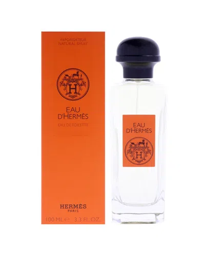 Hermes Hermès Men's 3.3oz Eau D Edt In Transparent
