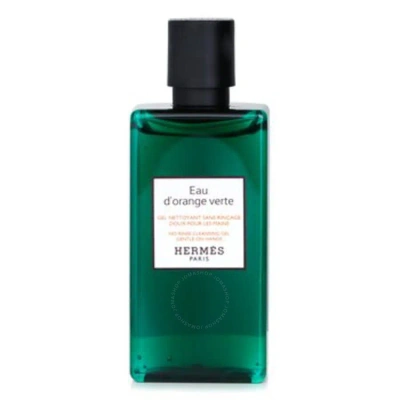 Hermes Men's Eau D'orange Verte No-rinse Cleansing Gel 2.7 oz Bath & Body 3346130411581 In White