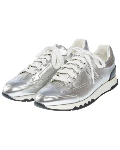 Pre-owned Hermes Hermès Men's Leather Sneaker (authentic Pre-loved)